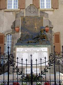 Monument aux morts de Ceignac Aveyron